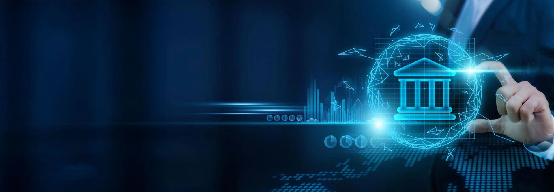 BFSI industry financial services banking digital transformation banner